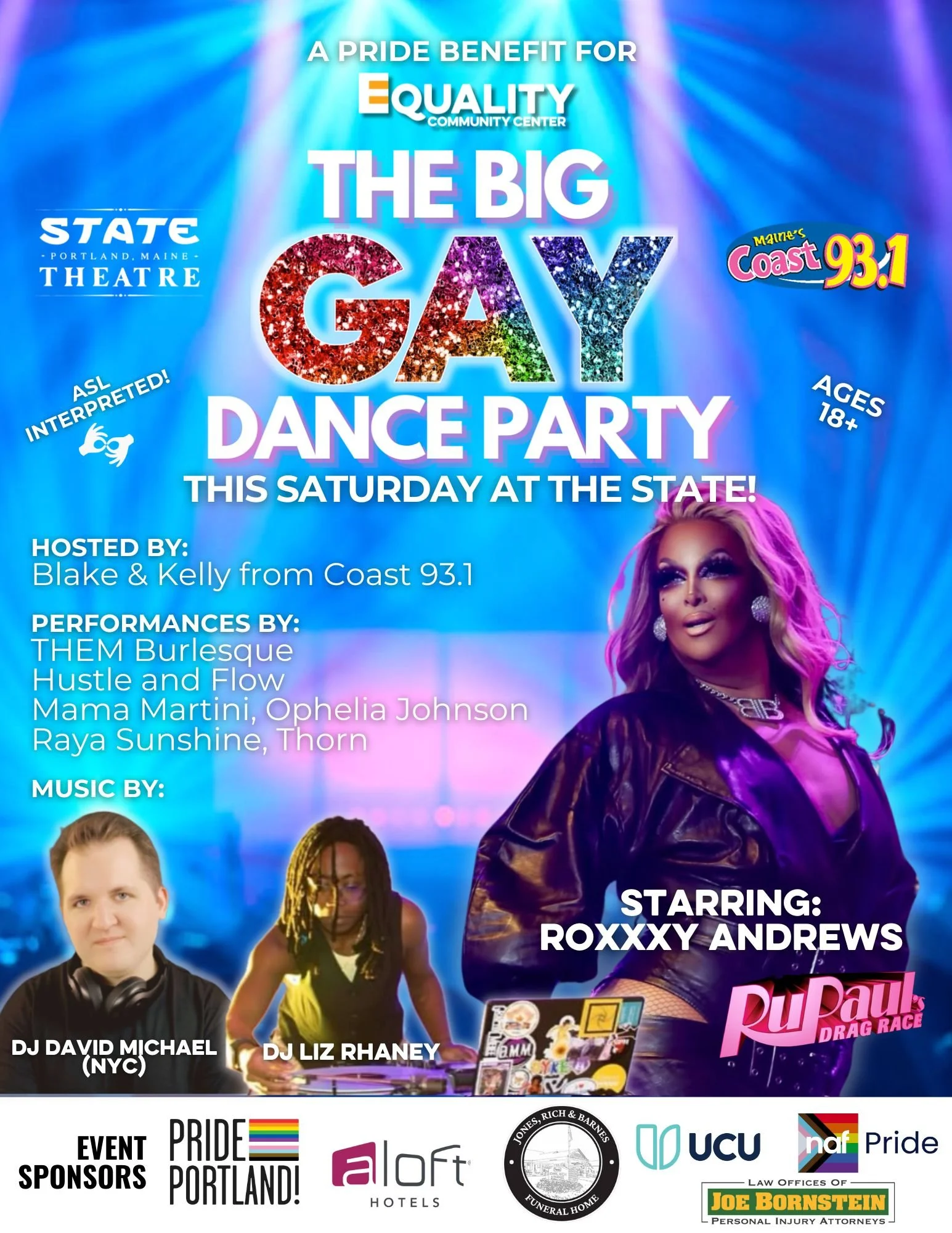 The Big GAY Dance Party! — Equality Community Center